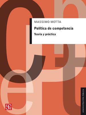 cover image of Política de competencia